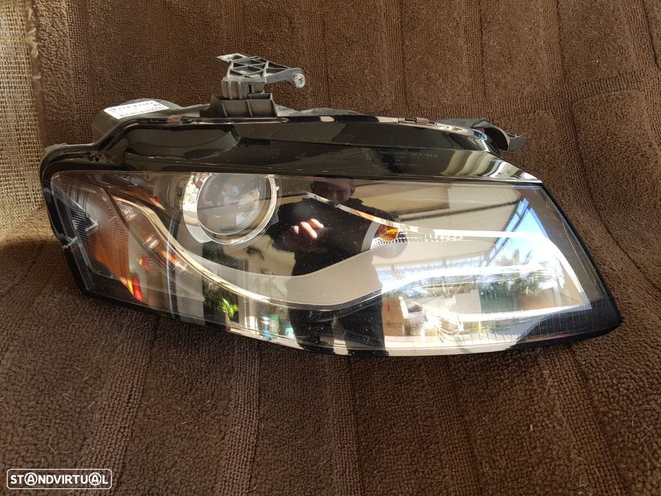 Farol direito Audi A4 8k bi xenon Led Direcional - 8k0941004G - 1