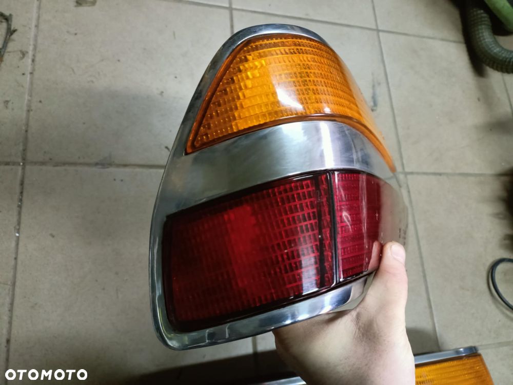 Lampa tył tylna chrom lampy BMW E28 seria 5 lewa prawa rarytas Hella - 5
