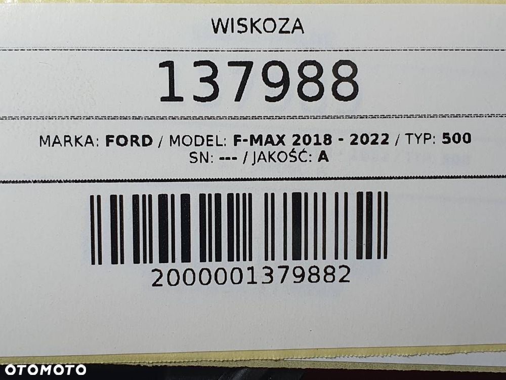 WENTYLATOR CHŁODNICY VISCO FORD F-MAX 500 GC46-8600-AA - 7