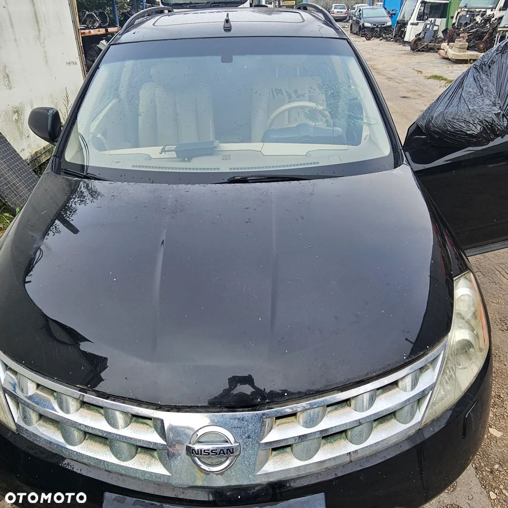 Nissan Murano Z50 3,5 automat - pojazd na części: maska, zderzak, drzwi, szyby, lusterka, chłodnica ... - 5