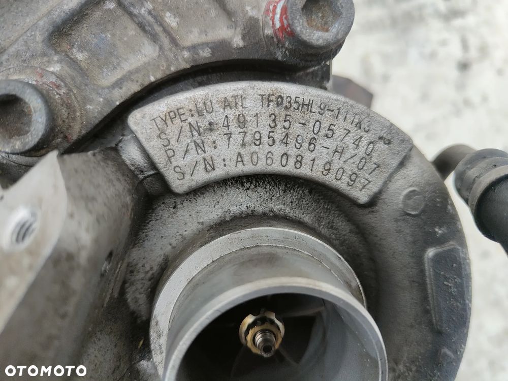 BMW E87 E81 E90 E91 2.0d M47 Turbosprężarka 7795496 - 3