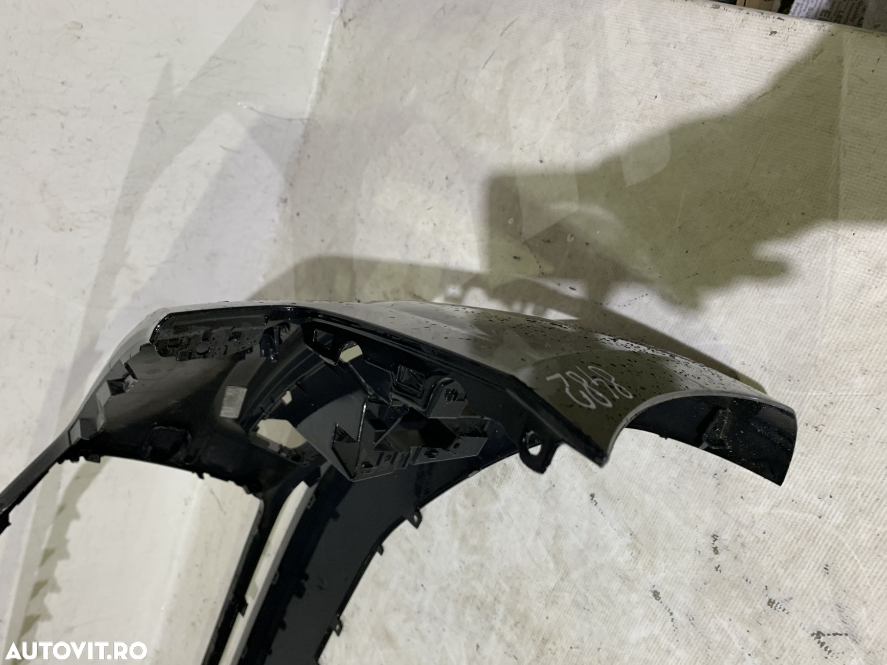 Bara fata Audi A4, B9, facelift, 2020, 2021, 2022, 2023, 2024, cod origine OE 8W0807437AH, cu gauri pentru senzori de parcare (4). - 10