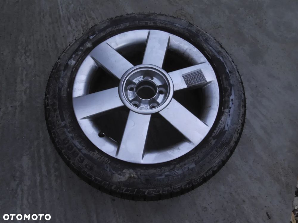 AUDI R16 NOWE KOŁO ZAPASOWE ORYGINALNA FELGA ALUMINIOWA 8L0601025AE ALUFELGA 16" 7.0" ET44.5 5X100 - 1
