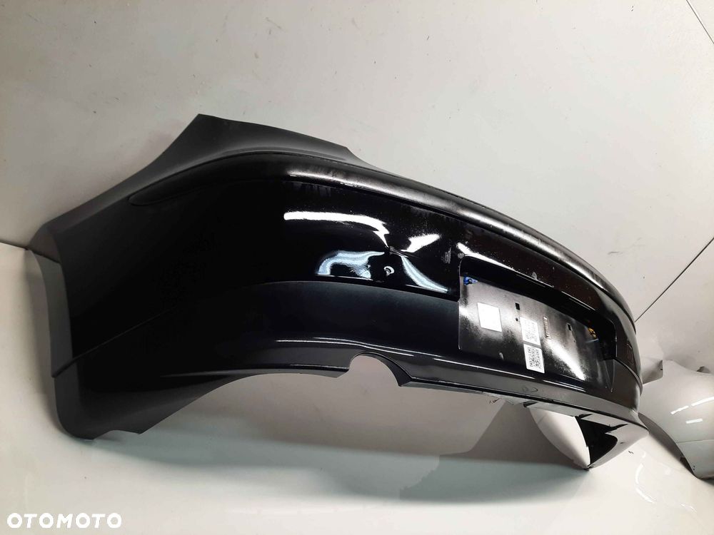 ^ ZDERZAK TYŁ TYLNY DO BMW SERII 1 E87 SCHWARZ II 2 CZARNY - 2