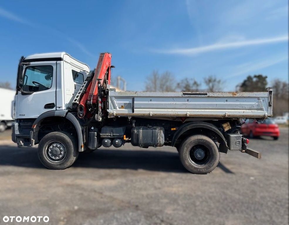 Mercedes-Benz Arocs 1832 4x4 | WYWROTKA MEILLER | HDS FASSI F120 | 123.000 km - 10