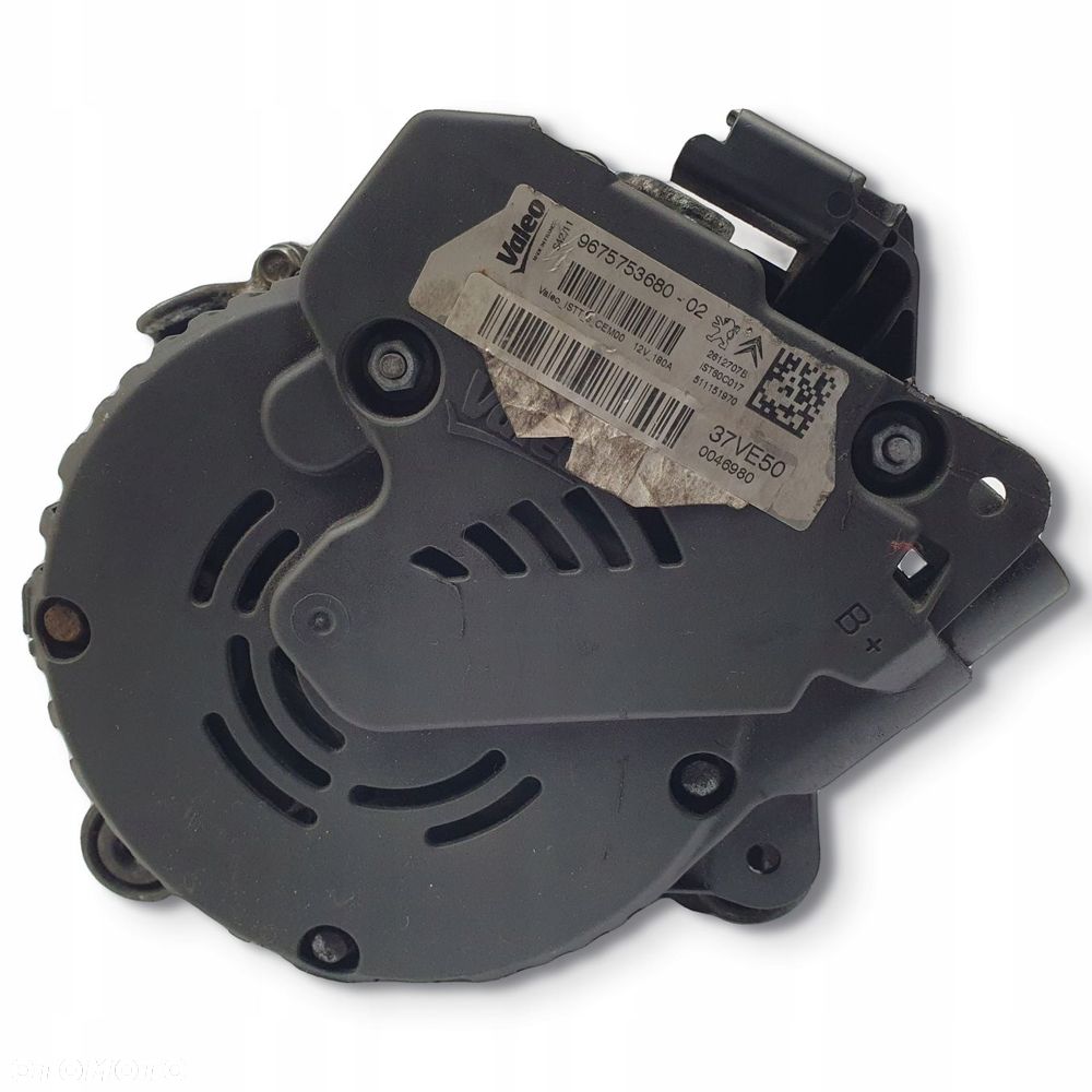 ALTERNATOR Peugeot 208 308 Citroen C4 II DS4 1.6 HDI 9675753680 - 4