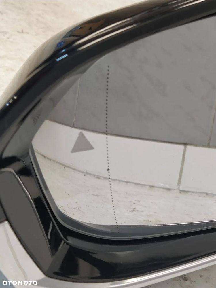BMW 7 G70 M-POWER LUSTERKO ZEWNĘTRZNE LEWE ASFERYCZNE ASYSTENT KAMERA 9+6+1 PIN KOMPLETNE UK ORYGINAŁ - 17