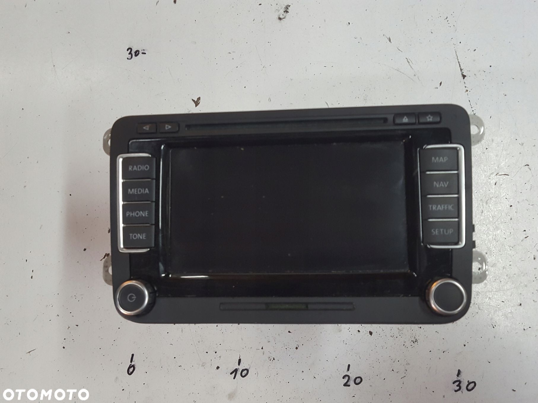 VW PASSAT CC PASSAT B7 RADIO NAWIGACJA 1T0035680C - 1