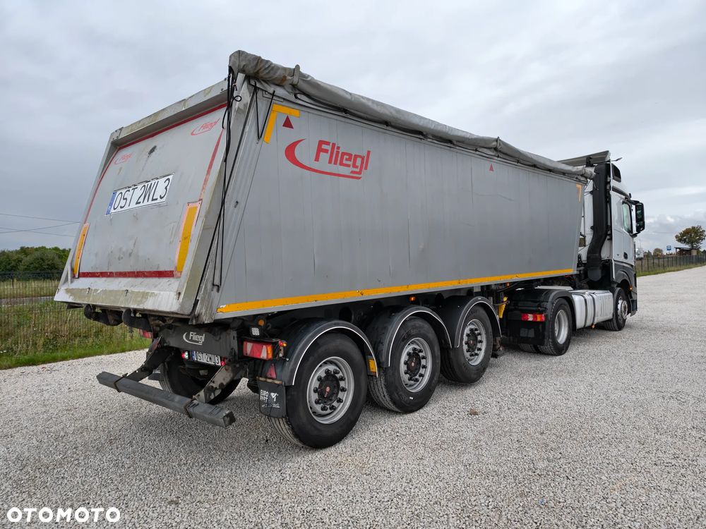 Fliegl WYWROTKA 33m3 - SAF - OŚ PODNOSZONA - ŁADNA - 8