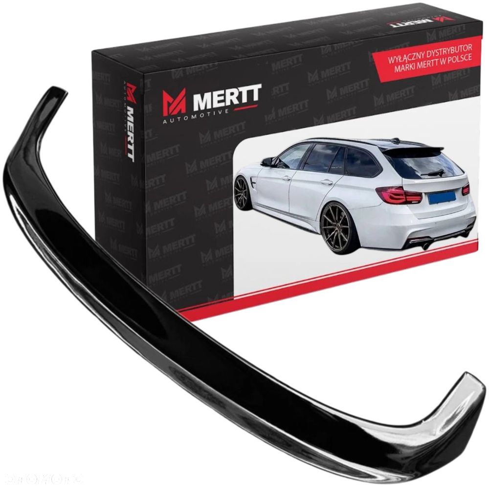 SPOILER LOTKA DOKŁADKA BMW 3 SERIES F31 TOURING kombi SPOILER CARNY POŁYSK - 2