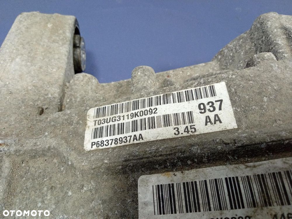 JEEP GRAND CHEROKEE IV WK2 LIFT 17- MOST TYLNY 68378937AA 3.6 - 9