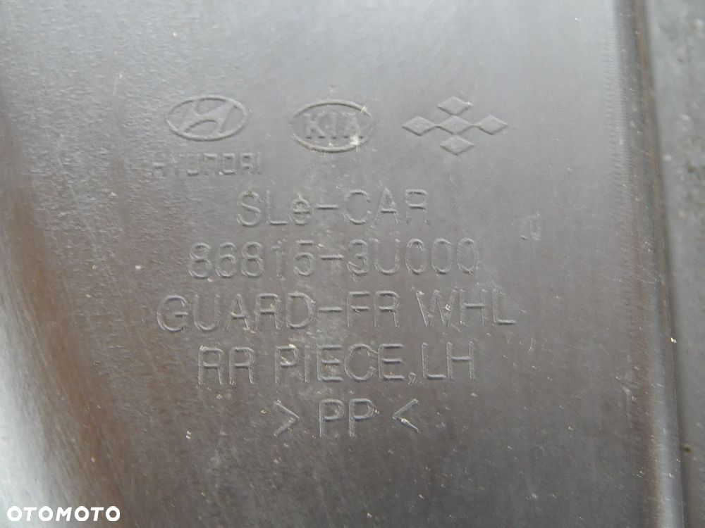 Nadkole osłona przód Kia Sportage III 10-16 Łuków części - 6