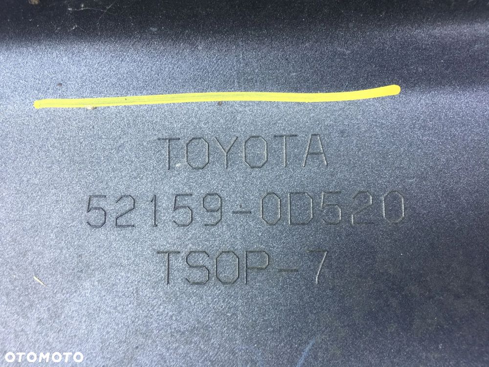 TOYOTA YARIS III LIFT 2014-2017 ZDERZAK TYLNY TYŁ - 14