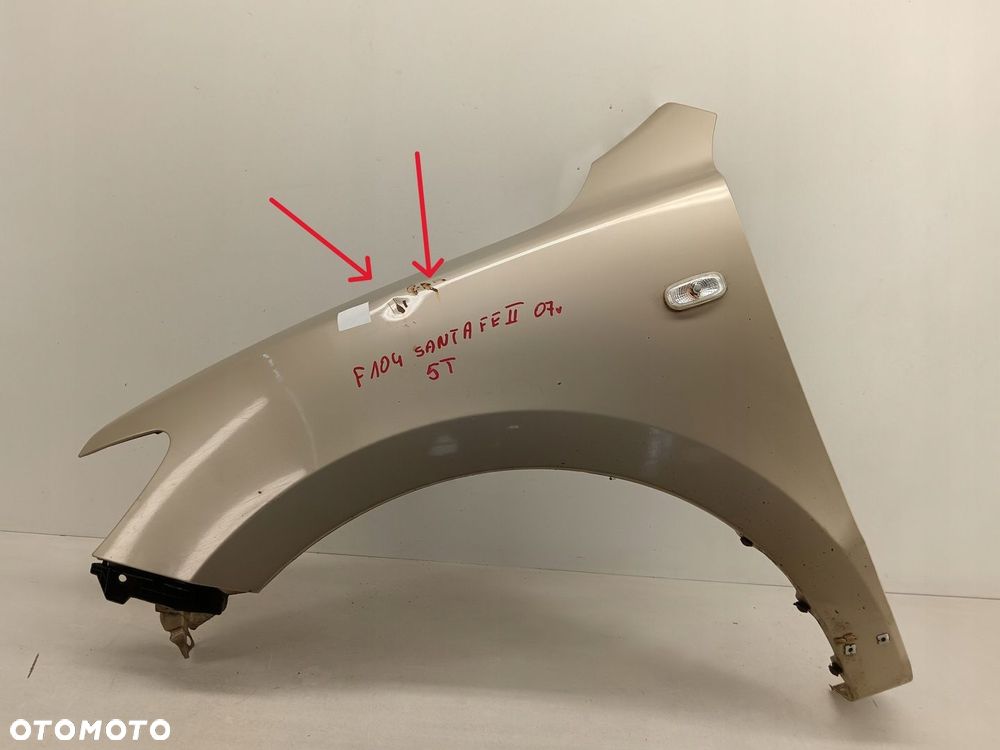 BŁOTNIK LEWY PRZÓD HYUNDAI SANTA FE II 06-10 T5 - 1