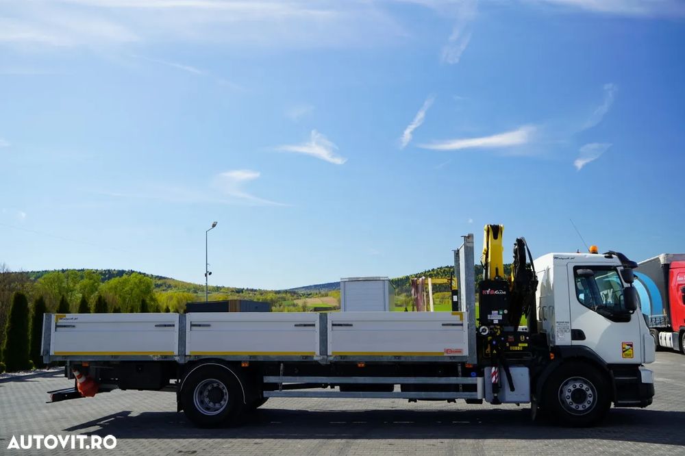 Volvo FL 280 / 4X2 / CAROSERIE 7,3 M / HYVA DRIVE / PILOT / FURCĂ PENTRU PALEȚI / ROTATOR / EURO 6 - 14