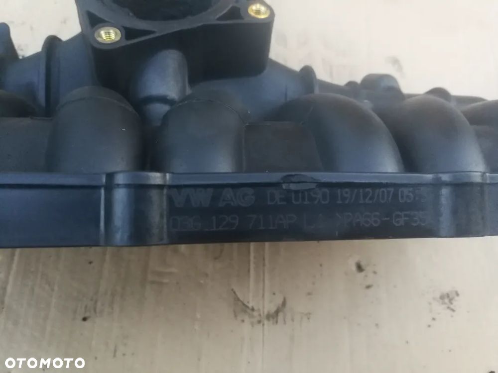 Kolektor ssacy Passat B6 Touran Golf V 2.0TDI BMN BMR 03G129711AP - 3