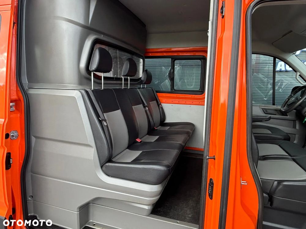 Volkswagen Crafter 2.0 TDI 140KM L2H2 DOKA Brygadówka holenderka 6 osób **Tylko 153tyś. km.**KLIMA**Super Stan** - 12