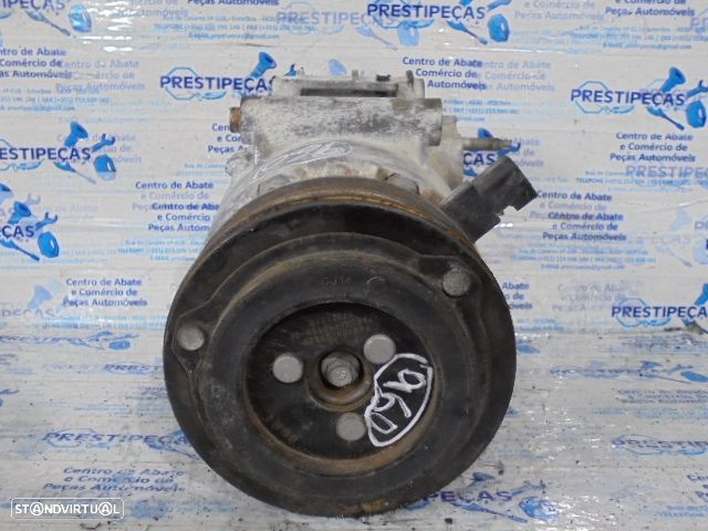 Compressor AC AV1119D629AB FORD FIESTA 6 FASE 1 2012 1.4TDCI 71CV 5P BRANCO DIESEL FOMOCO - 1