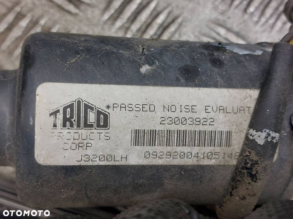 MECHANIZM WYCIERACZEK + SILNICZEK PRZÓD + RAMIONA OPEL VECTRA C EU 09185806 - 6