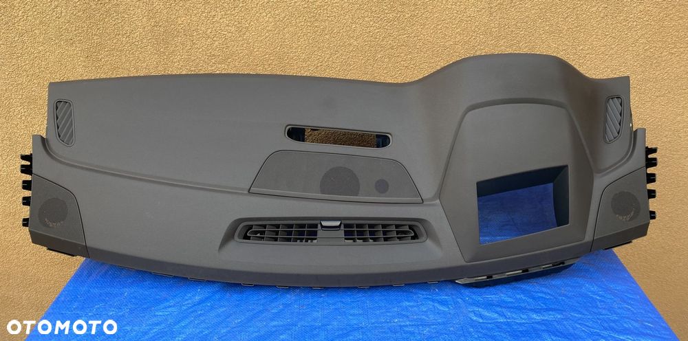 AUDI Q7 4M 7os. BRĄZOWA KONSOLA AIRBAG KIEROWCY PASAŻERA PASY BEŻOWE - 7