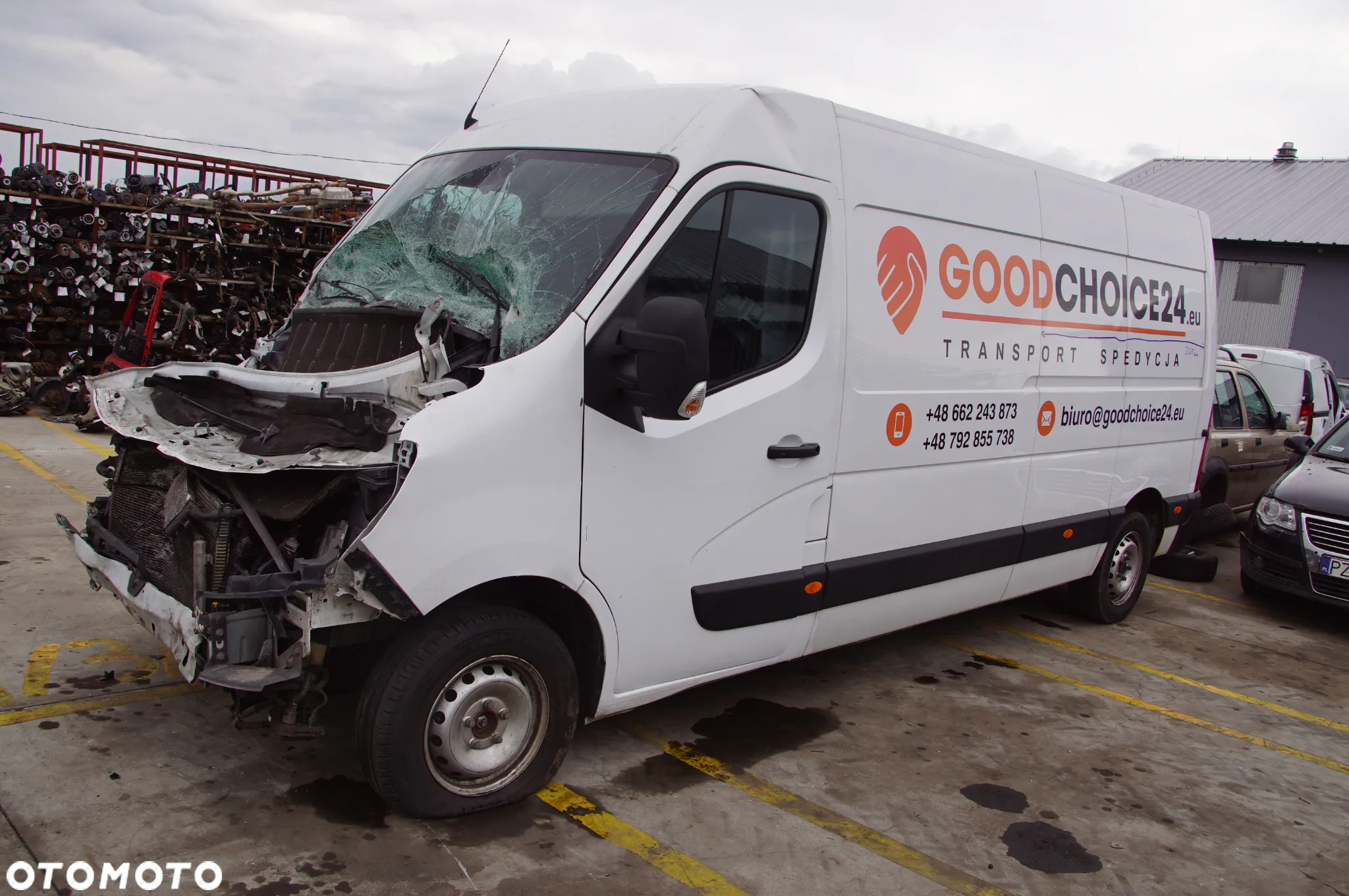 Auto na części - Renault Master III L3H2 2.3 dCi 135 KM M9T716 PF6066 2021R Drzwi Lusterka Klapa Silnik Skrzynia - 2
