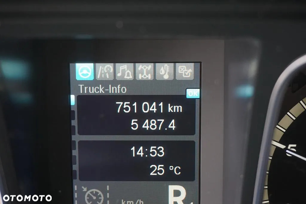 Mercedes-Benz ACTROS / 2540 / ACC / E 6 / ZESTAW PRZEJAZDOWY / CHŁODNIA + WINDA / 38 PALET - 12