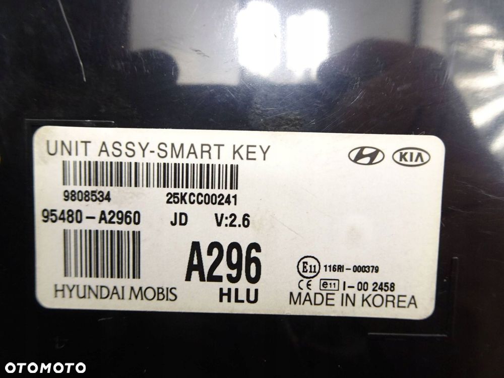 moduł keyless kia pro ceed ii 95480a2960 - 4