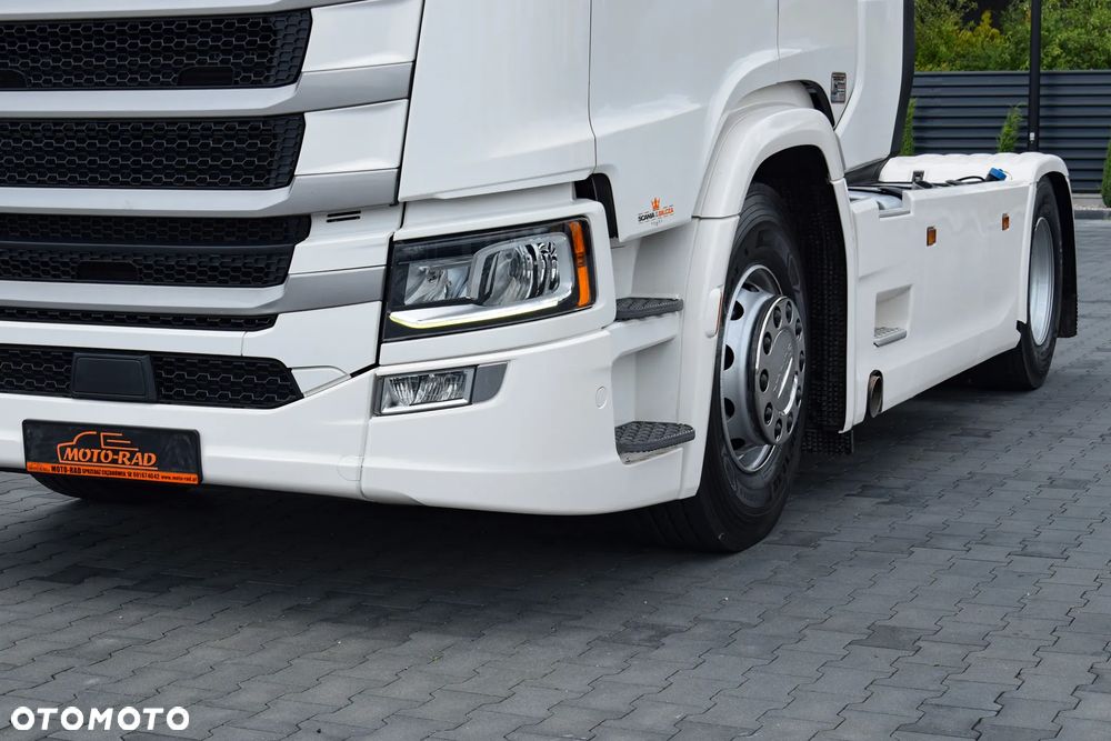Scania 500S / FULL AIRMATIC / HYDRAULIKA / RETARDER / KLIMATYZACJA POSTOJOWA / ACC / KLIMA / 2 ZBIORNIKI PALIWA / FULL LEDY / FULL SPOILERY / SERWISOWANA / SPROWADZONA - 11