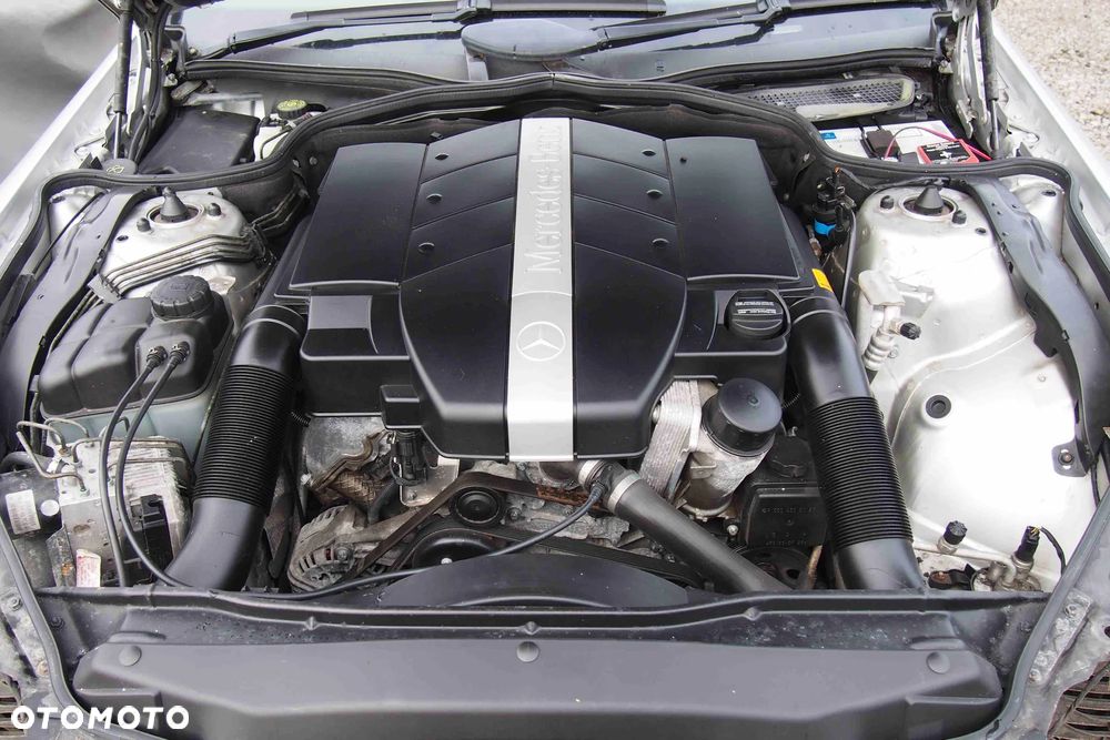 Maska Zderzak Reflektory Błotniki Wzmocnienie Belka Pas Przedni Lampy Mercedes SL500 SL350 R230 - 17