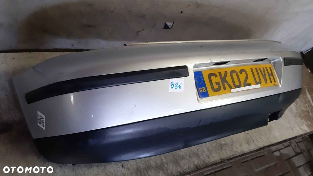 ^ ZDERZAK TYŁ TYLNY SEAT LEON 1 I LA7W SREBRNY - 4