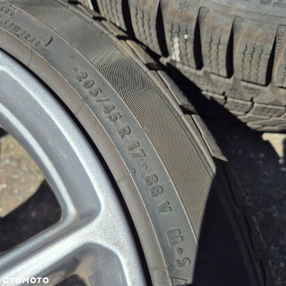 ZIMA KOŁA 205/45 R17 FORD FIESTA ST B-MAX +CZUJNIKI POWIETRZA - 10