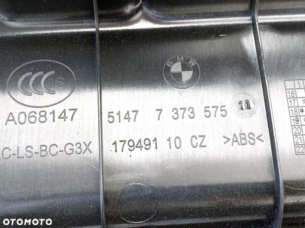 OSŁONA PROGU BAGAŻNIKA  BMW 5 (G30, F90) 2016 - 2022 530 e Plug-in-Hybrid 135 kW [184 KM] Hybryda - 3