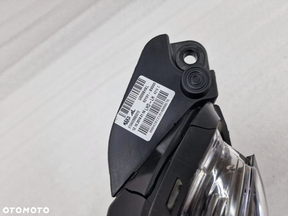 HYUNDAI I10 II 14- LEWA LAMPA PRZEDNIA PRZÓD , NR 92101-B9000 , NR AUKCJI LA634 - 9