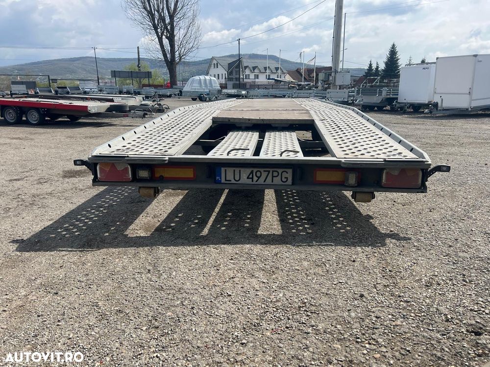 Alta Remorca / Platforma transport auto 8.5m 3500kg STIM - 4