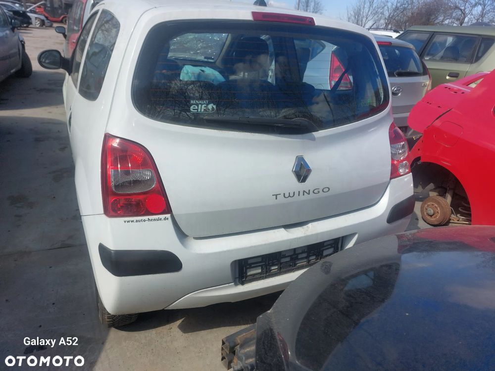 Klapa bagażnika RENAULT TWINGI II 1,2B 09R. drzwi,lampy,zderzaki... - 1