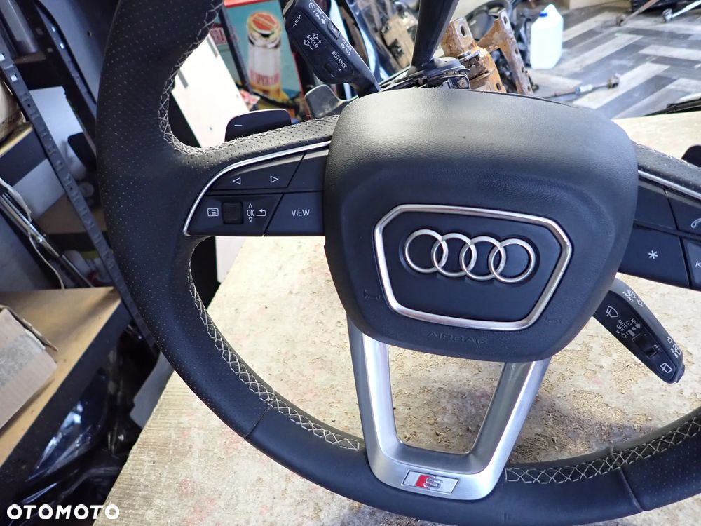 AUDI Q5 KIEROWNICA TAŚMA MANETKI 80A901129ES - 2