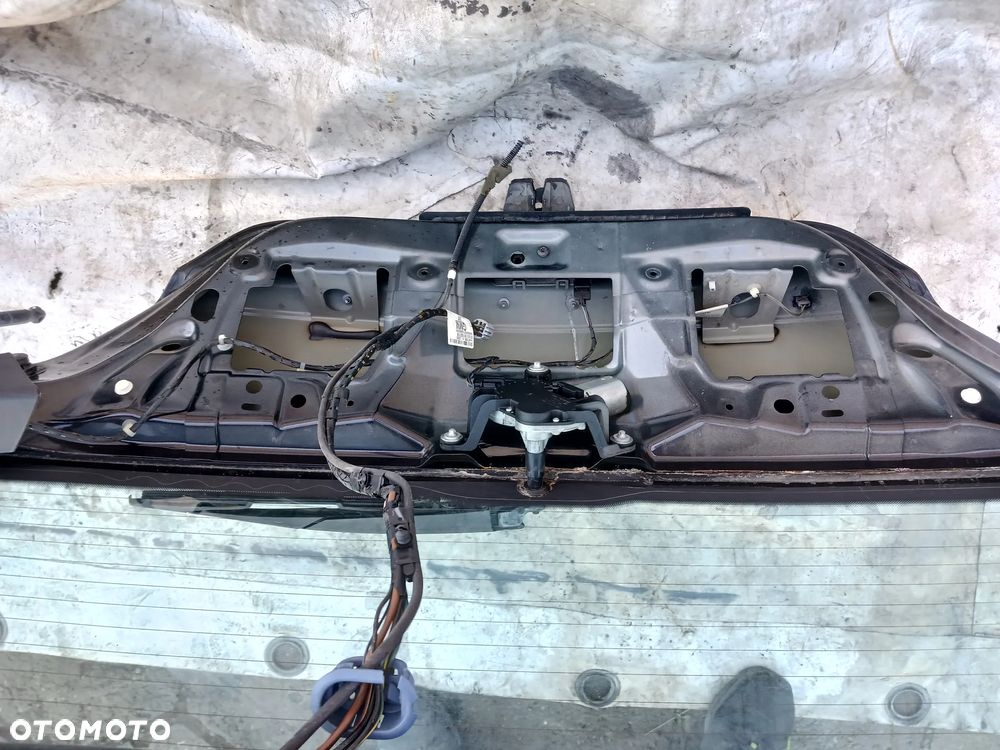 Opel Astra H HB 3 III Klapa tył tylna kolor Z20R czarny czarna mikrostyk szyba mechanizm - 4