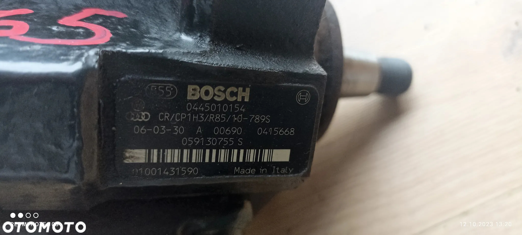 AUDI A8 D3 A6 C6 2.7 3.0 TDI ASB POMPA WTRYSKOWA 059130755S - 5