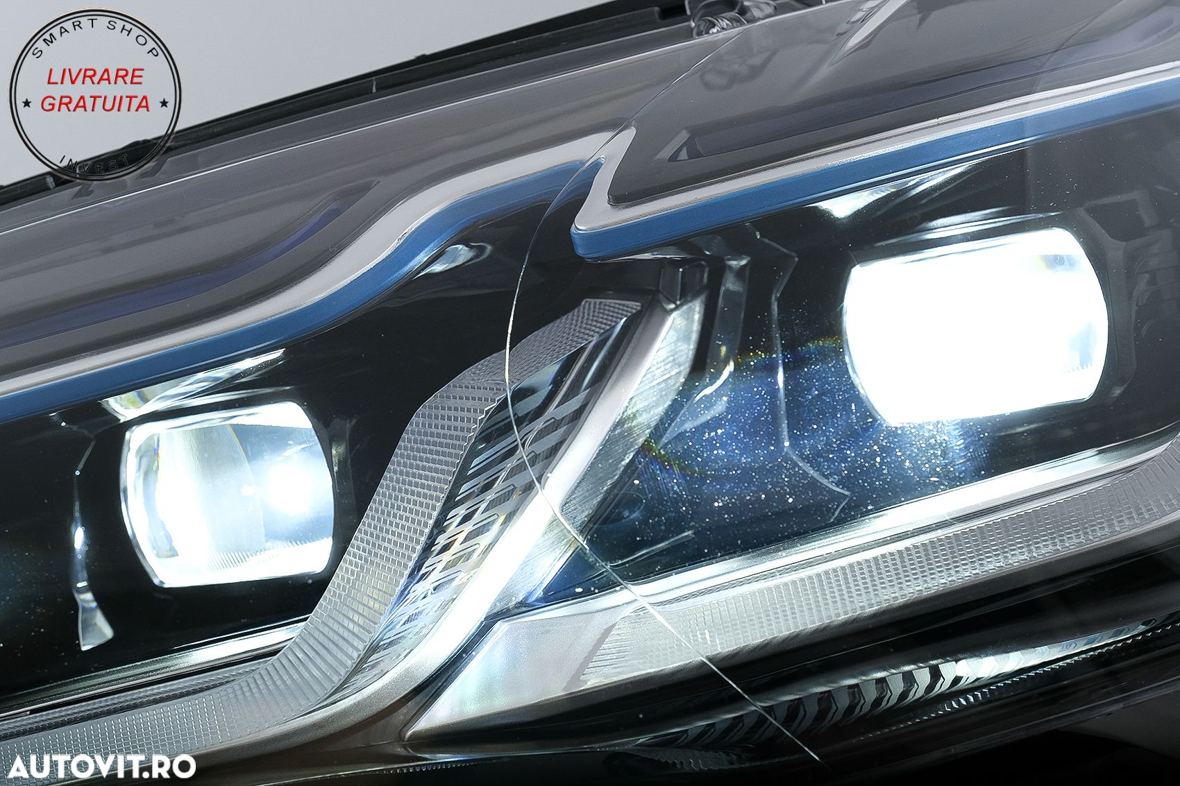 Faruri Full LED BMW X5 F15 (2013-2018) Conversie de la HID la LED- livrare gratuita - 3