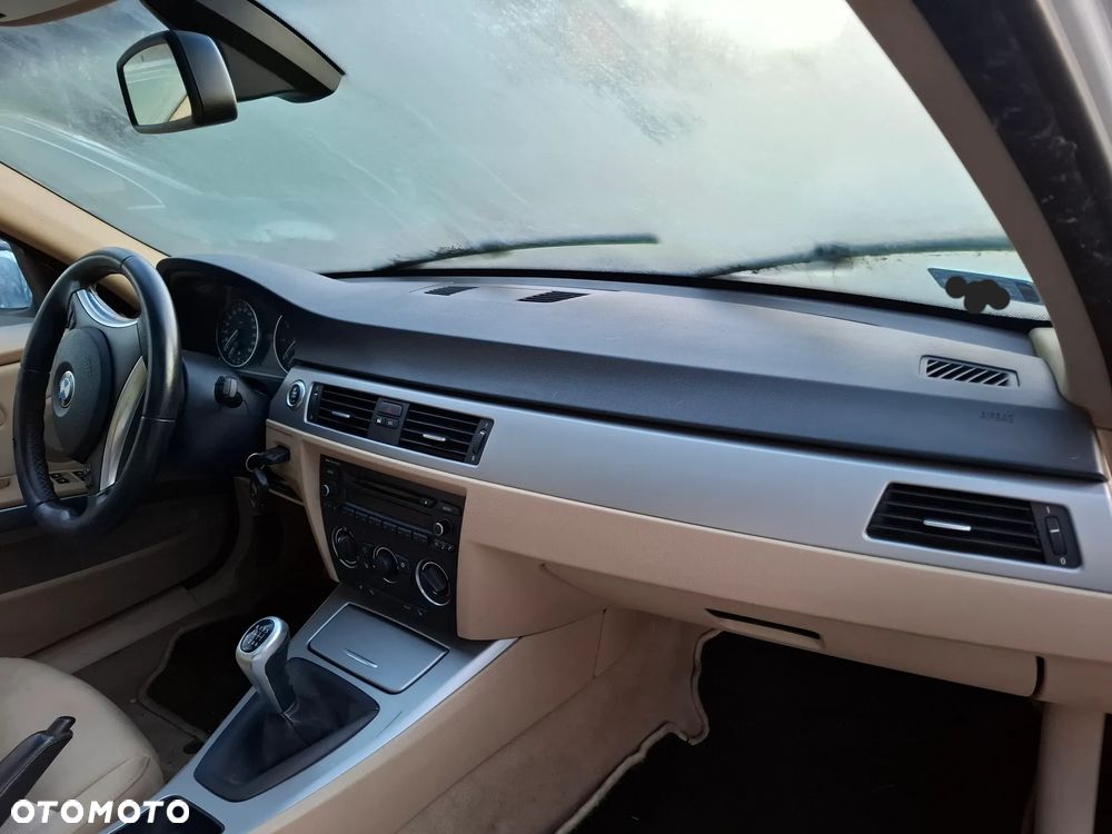 DESKA ROZDZIELCZA KOKPIT PODUSZKI PASY SENSOR KOMPLET BMW E90 E91 SLASK WYSYLKA - 1