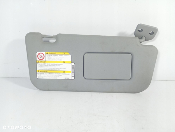 Mitsubishi Colt 6 VI 04-12 OSŁONA PRZECIWSŁONECZNA PRAWA PASAŻERA SŁONECZKO