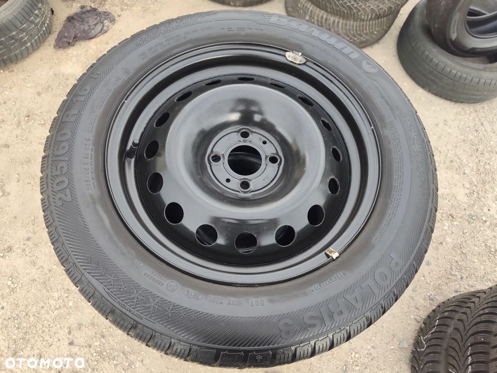 4x100 Felgi Stalowe stal 16 Koła Zimowe Zima RENAULT Captur Clio III 3 IV 4 MEGANE Scenic Modus Twingo NISSAN NOTE MICRA DACIA Dokker Logan Jogger Lodgy Sandero Stepway 7mm Legnica ALU-RAD 205/60 - 1