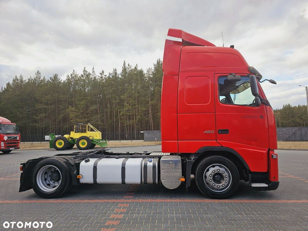 Volvo FH13 XXL MANUAL 420 EURO 5 2011 r MEGA klima dachowa - 6