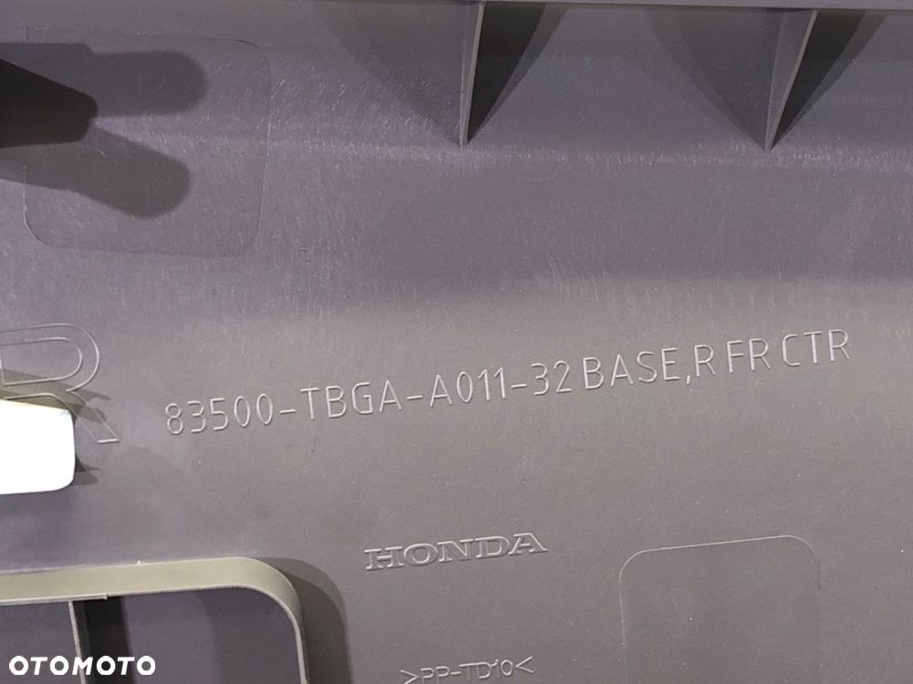 BOCZEK DRZWI PRAWY PRZÓD  HONDA CIVIC X coupe 2016 - 2022 2.0 118 kW [160 KM] benzyna 2016 - 2022 - 4