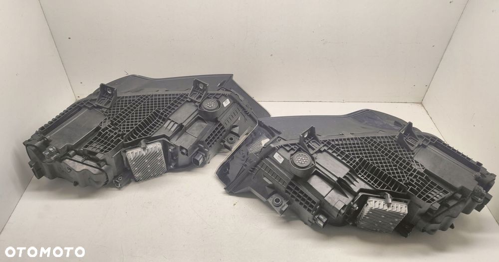 audi q7 lift laser komplet lamp przednich 4m0941086c, 4m0941085c - 7