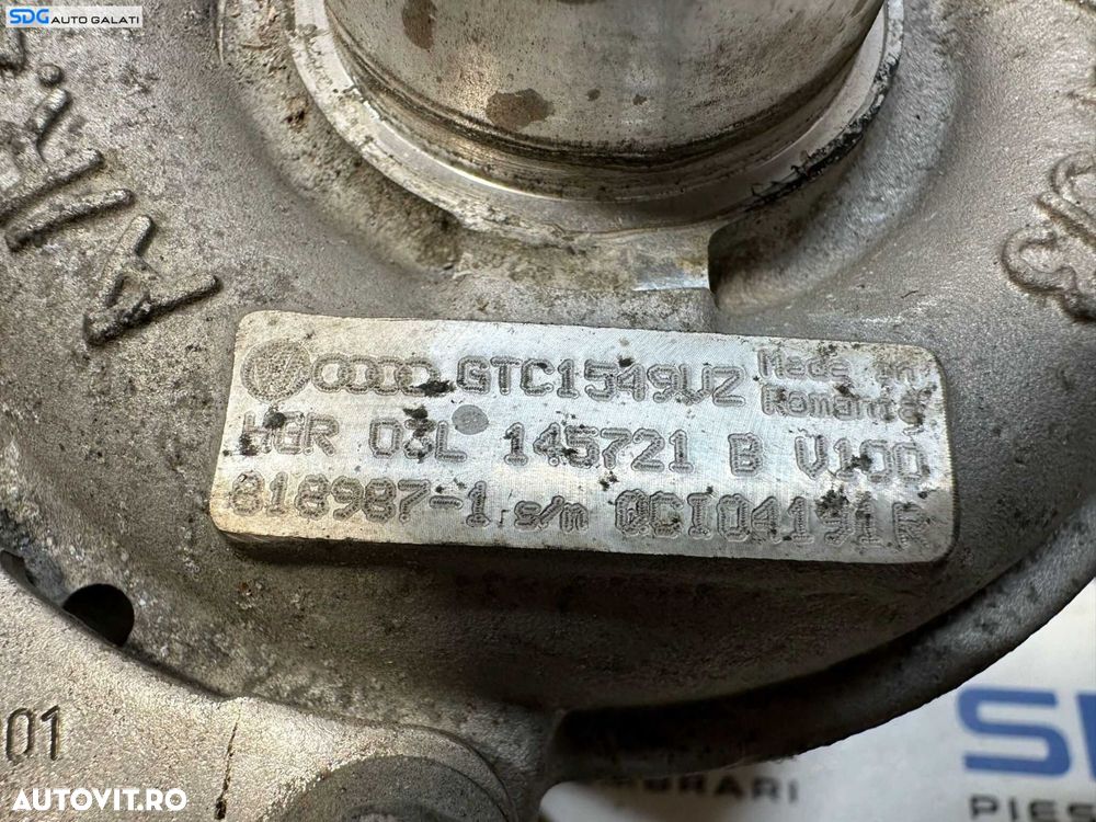 Turbina Turbo Turbosuflanta FARA Actuator Audi A5 2.0 TDI CGLC CGLD 2008 - 2017 Cod 03L145721B [X3017] - 5