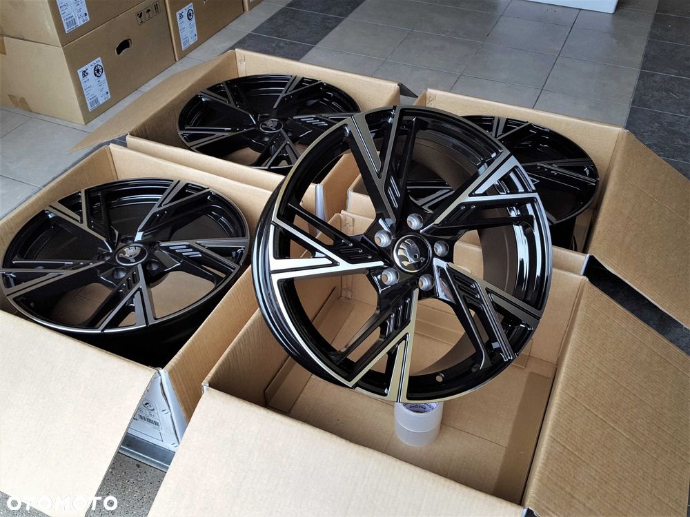 Alufelgi 18 5x112 Skoda Octavia Kodiaq Superb Yeti Karoq Enyaq Nowe ! 748# - 4