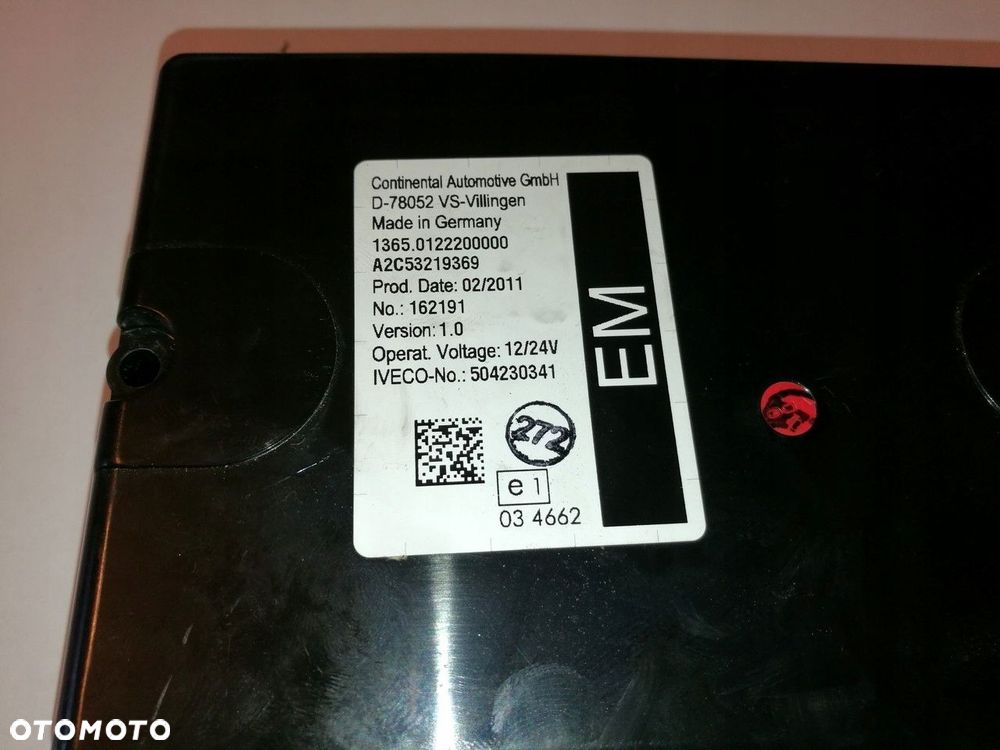 moduł sterownik em 504230341 iveco daily - 2