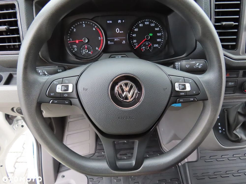 Volkswagen Crafter 35 BiTDI 2.0 177 KM AUTOMAT FIRANA x2 LEWA/PRAWA Skrzynia 5400 mm Długa 10.E.Palet 947 Kg Ładowność Rozstaw Osi 4490 mm FULL LED TEMPOMAT JEDYNY TAKI EGZEMPLARZ STAN NOWY GOTOWY DOSTEPNY POLECAM - 37