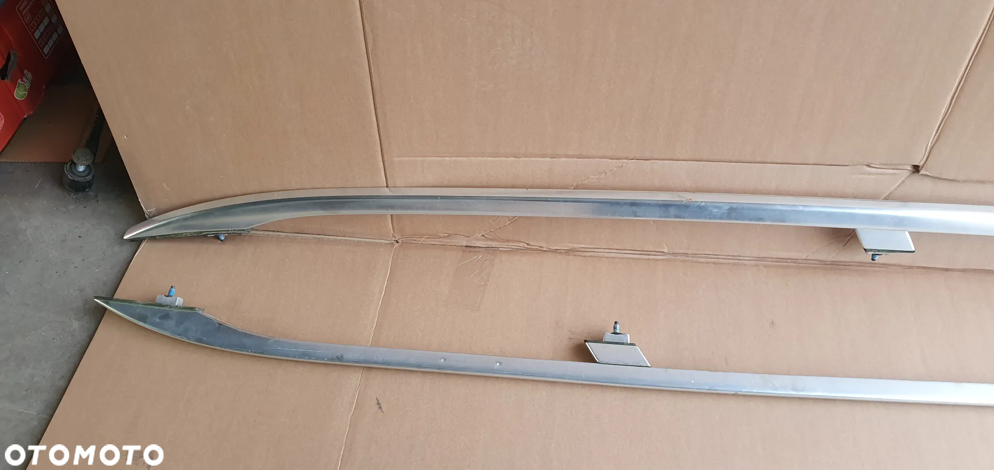 Relingi dachowe reling prawy lewy Audi A4 B6 - 5